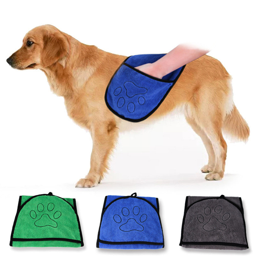 Saugfähiges Hundehandtuch