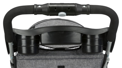 TRIXIE Hundebuggy – Grau, bis 11 kg – Produktansicht 10