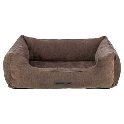 TRIXIE Vital Lennox – Eckiges Hundebett in Braun