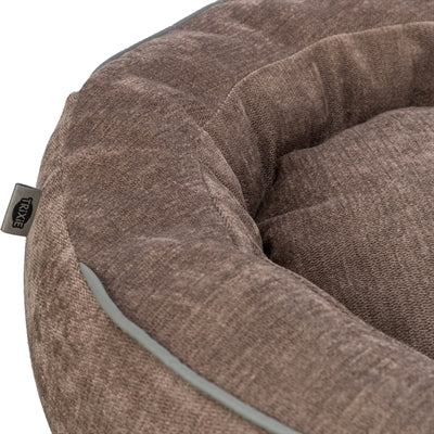 TRIXIE Vital Lennox – Rundes Hundebett in Braun – Produktansicht 3