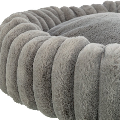 TRIXIE Lonni – Rundes Hundebett in Anthrazit – Produktansicht 2