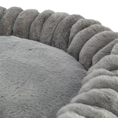 TRIXIE Lonni – Rundes Hundebett in Anthrazit – Produktansicht 3