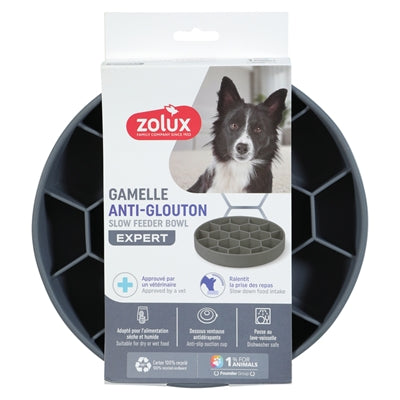 Zolux Slow Feed – Silikonnapf mit Saugnäpfen – Produktansicht 2